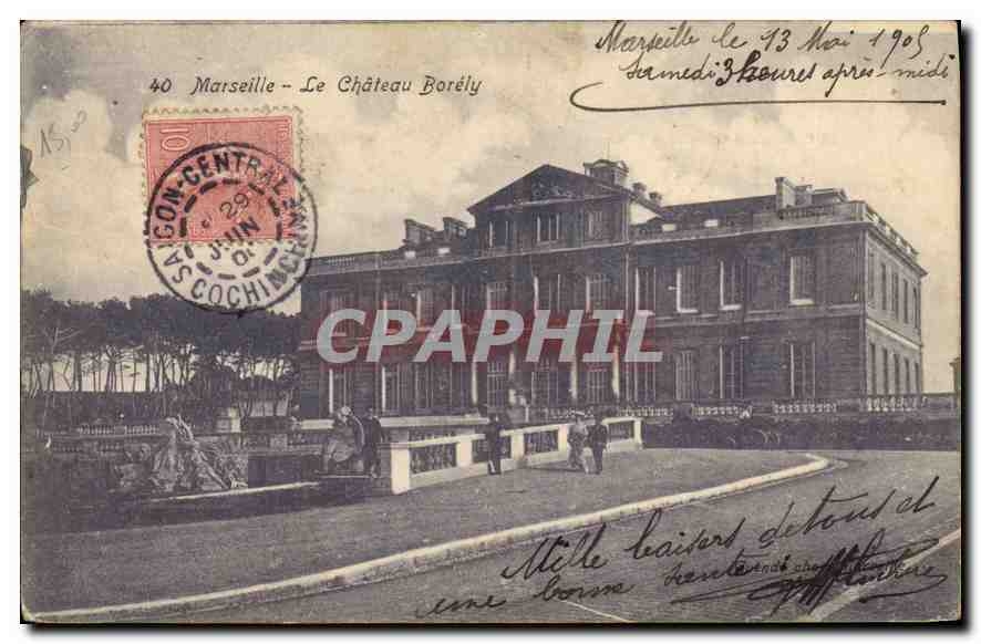CPA Marseille Le Chateau Borely 