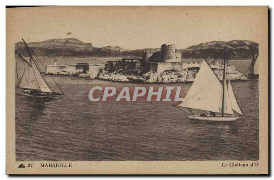 CPA Marseille Le Chateau d'If 