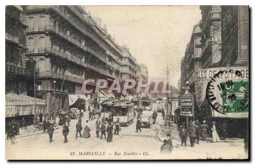 CPA Marseille Rue Noailles 
