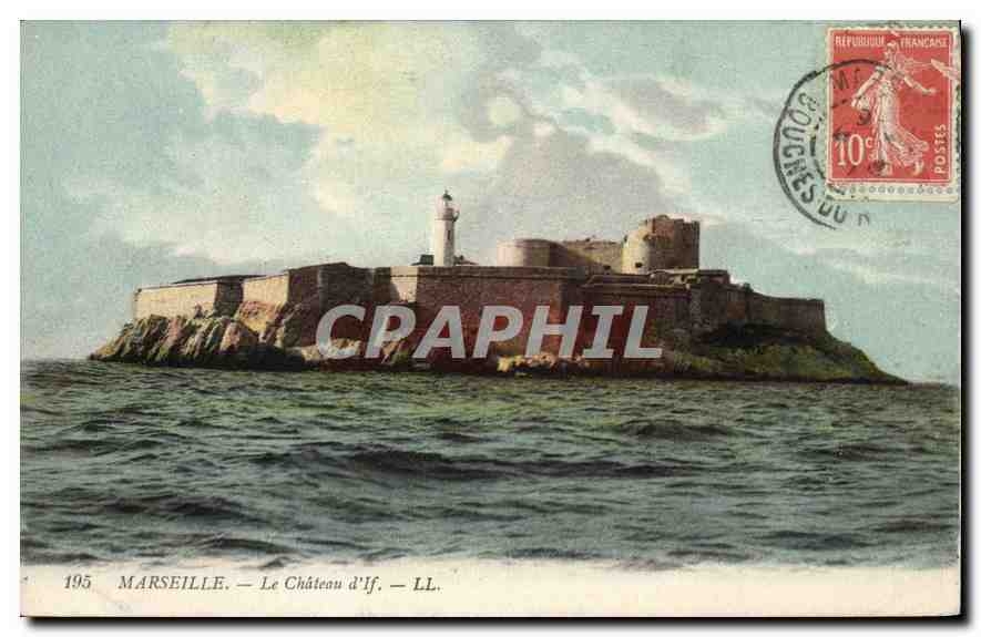 CPA Marseille Le Chateau d'If 