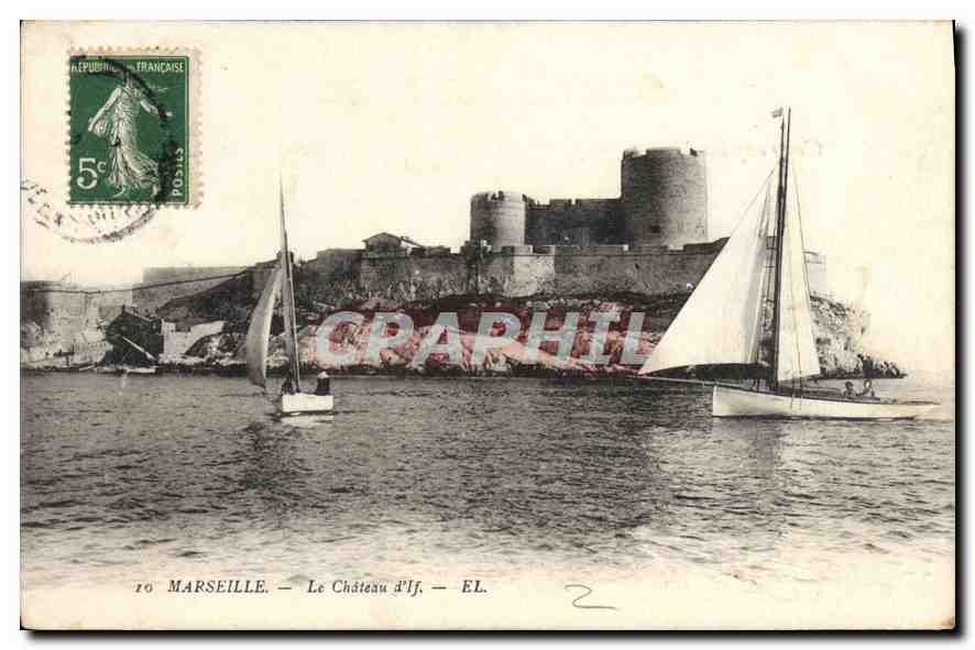 CPA Marseille Le Chateau d'If 