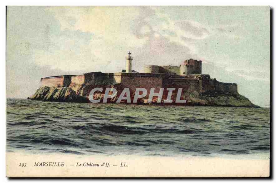CPA Marseille Le Chateau d'If 