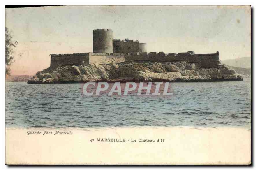 CPA Marseille Le Chateau d'If 