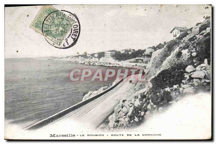 CPA Marseille Le Roubion Route de la Corniche 