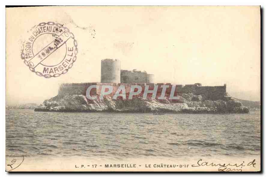 CPA Marseille Le Chateau d'If 