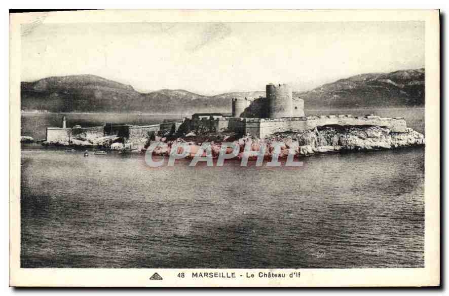 CPA Marseille Le Chateau d'If 