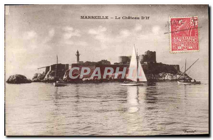 CPA Marseille Le Chateau d'If 