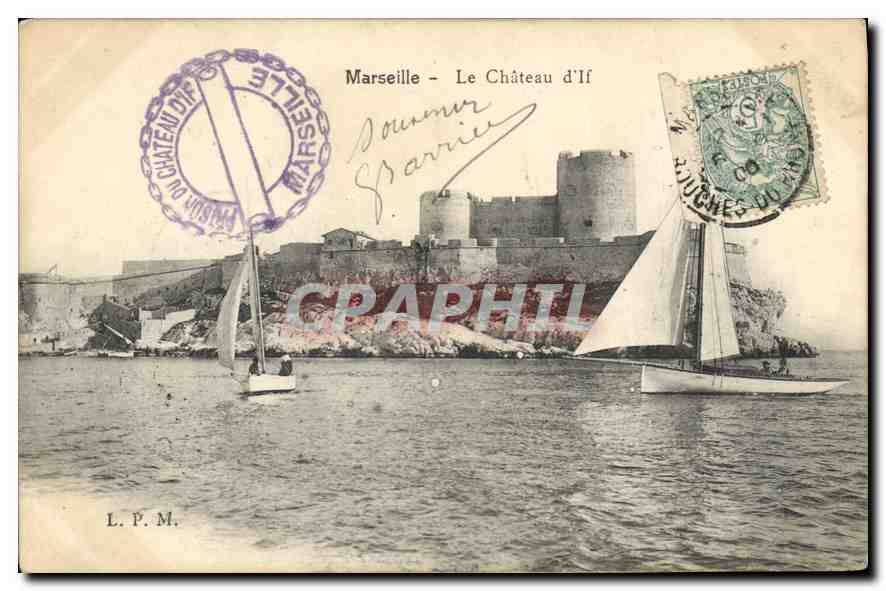 CPA Marseille Le Chateau d'If 