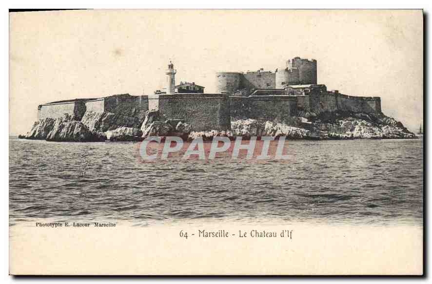 CPA Marseille Le Chateau d'If 