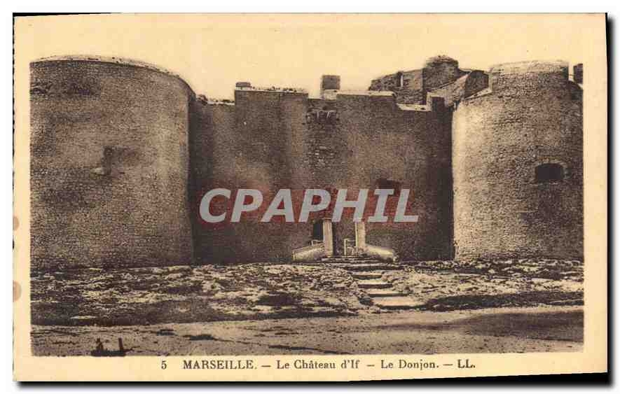 CPA Marseille Le Chateau d'If Le Donjon 