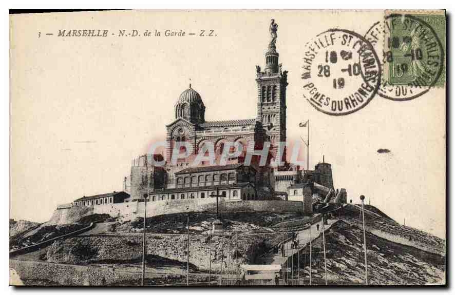 CPA Marseille ND de la Garde