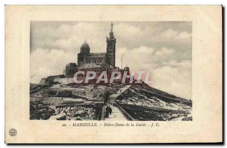 CPA Marseille Notre Dame de la Garde 