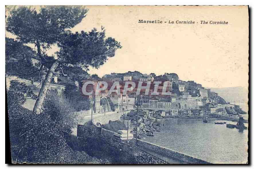 CPA Marseille La Corniche 