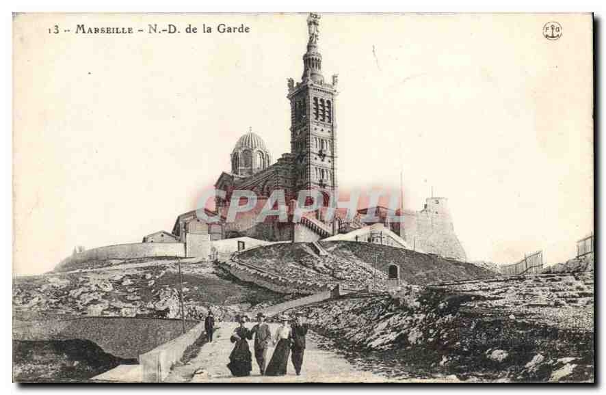 CPA Marseille ND de la Garde 