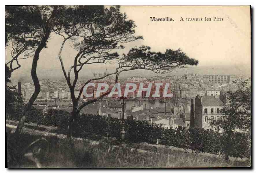 CPA Marseille A travers les Pins 