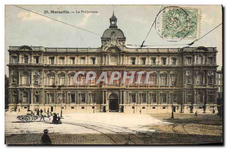 CPA Marseille La Prefecture 