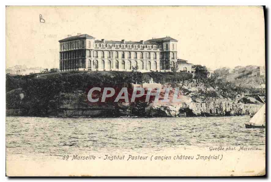 CPA Marseille Institut Pasteur ancien chateau Imperial 
