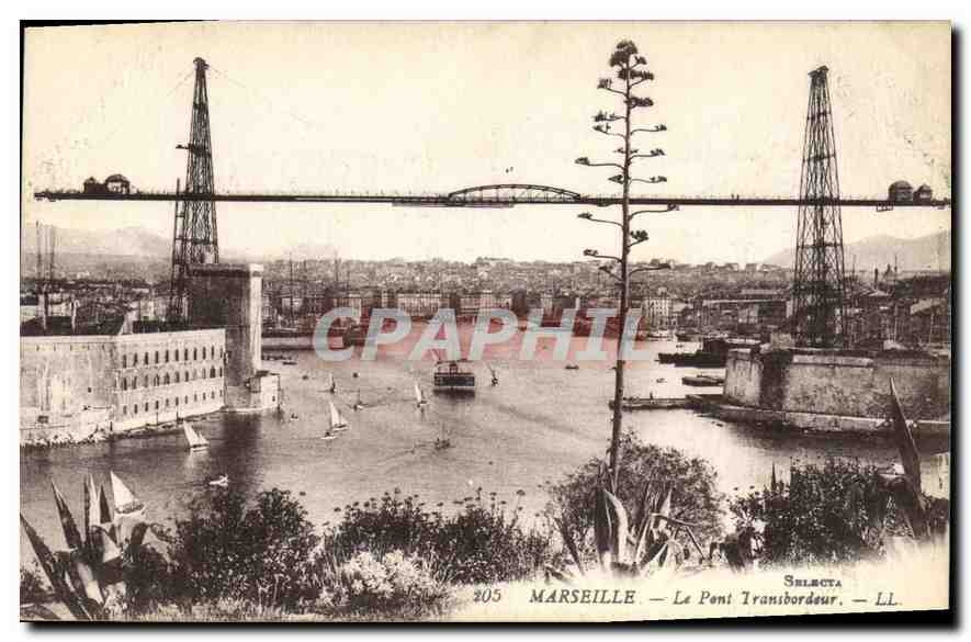 CPA Marseille Le Pont Transbordeur 