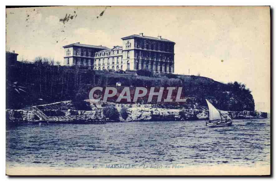 CPA Marseille Le Rocher du Prado 