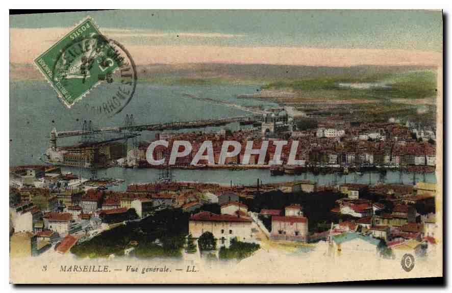 CPA Marseille Vue generale 