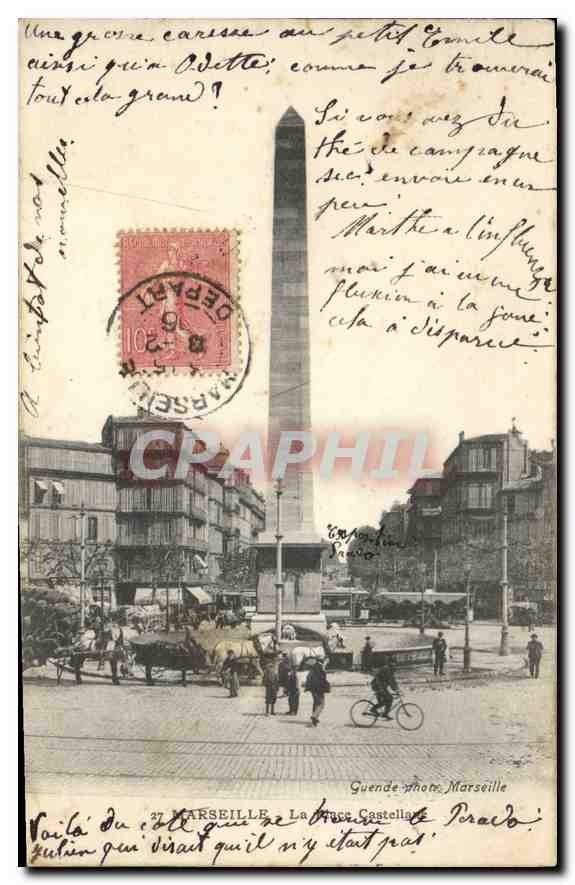 CPA Marseille La Place Castellane