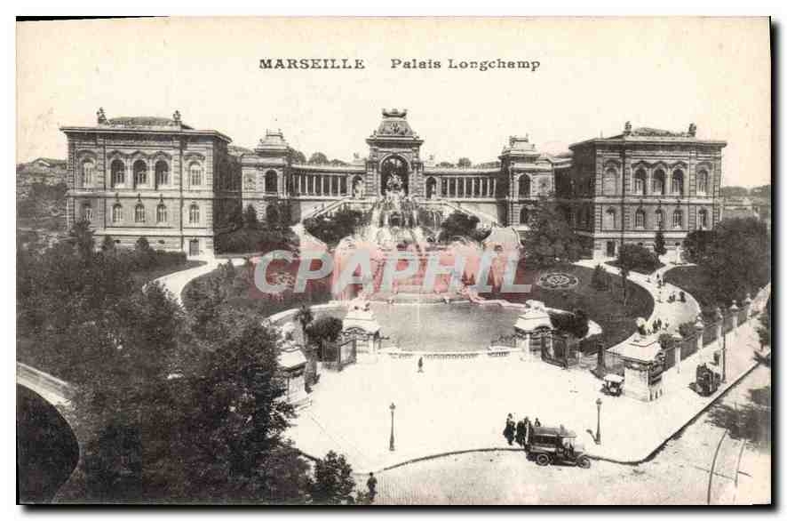 CPA Marseille Palais Longchamp 