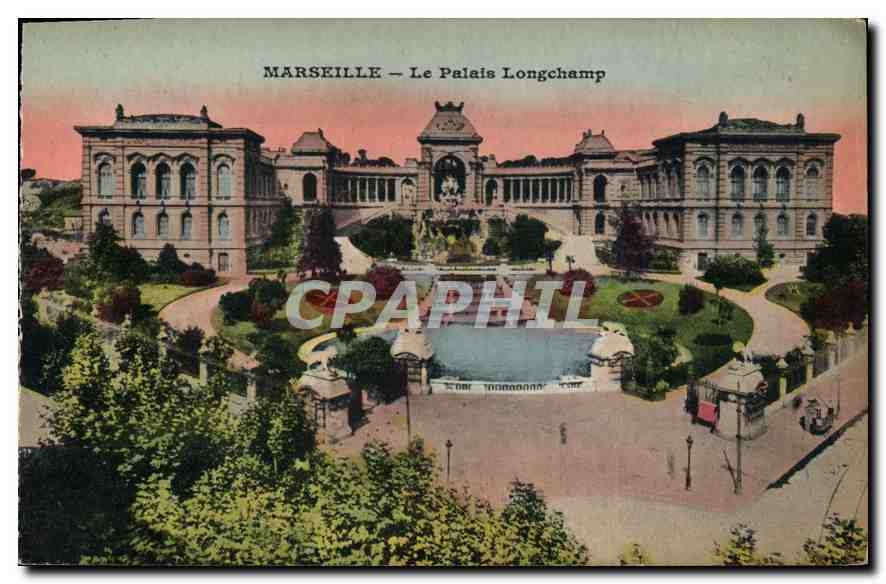 CPA Marseille Le Palais Longchamp 