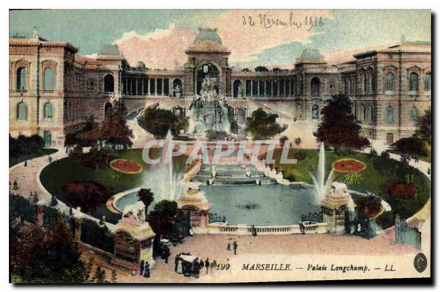 CPA Marseille Palais Longchamp 