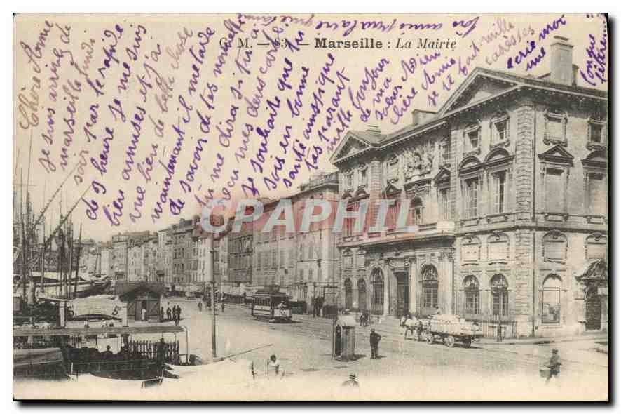 CPA Marseille La Mairie 