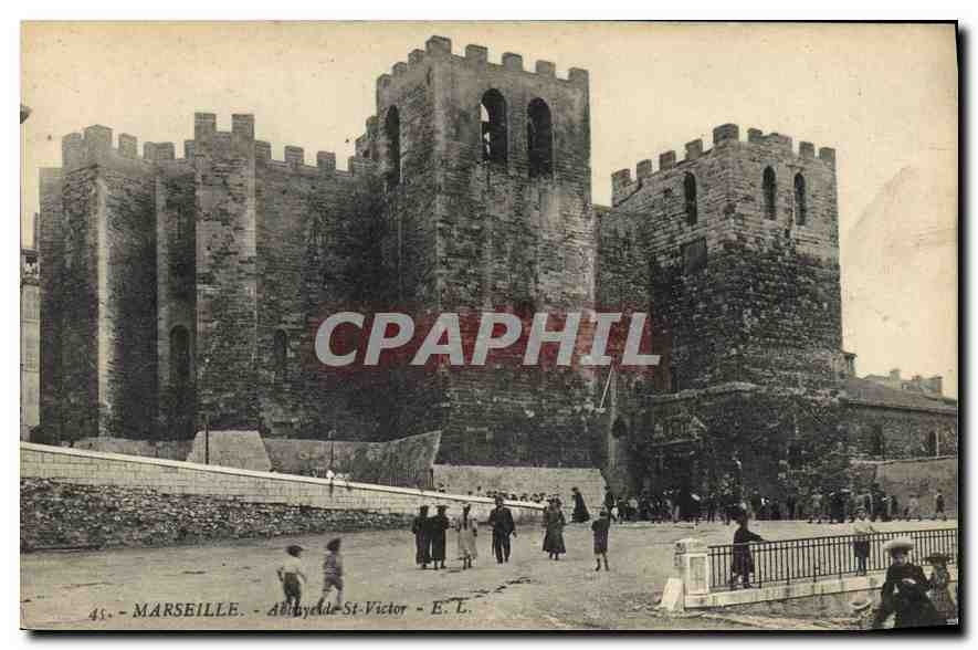 CPA Marseille Abbaye de St Victor