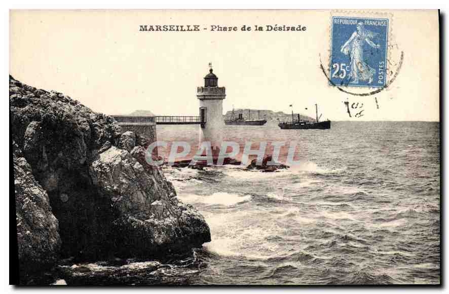 CPA Marseille Phare de la Desirade 