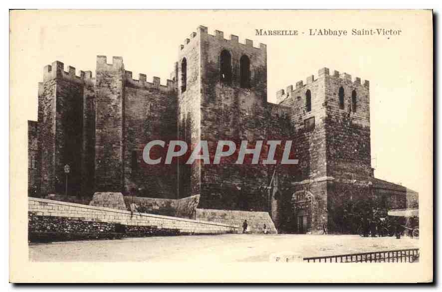 CPA Marseille L'Abbaye Saint Victor