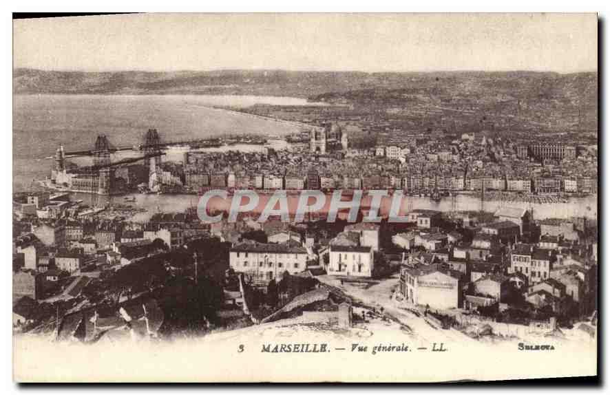 CPA Marseille Vue generale 