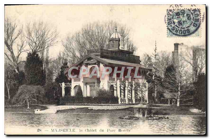 CPA Marseille Le Chalet du Parc Borely 