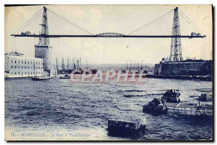 CPA Marseille Le Pont a Transbordeur 