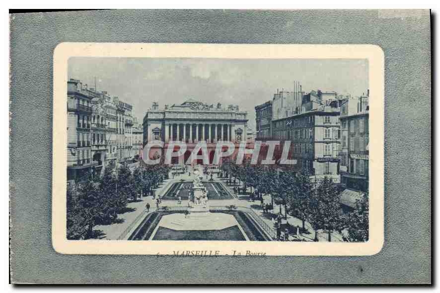 CPA Marseille La Bourse 