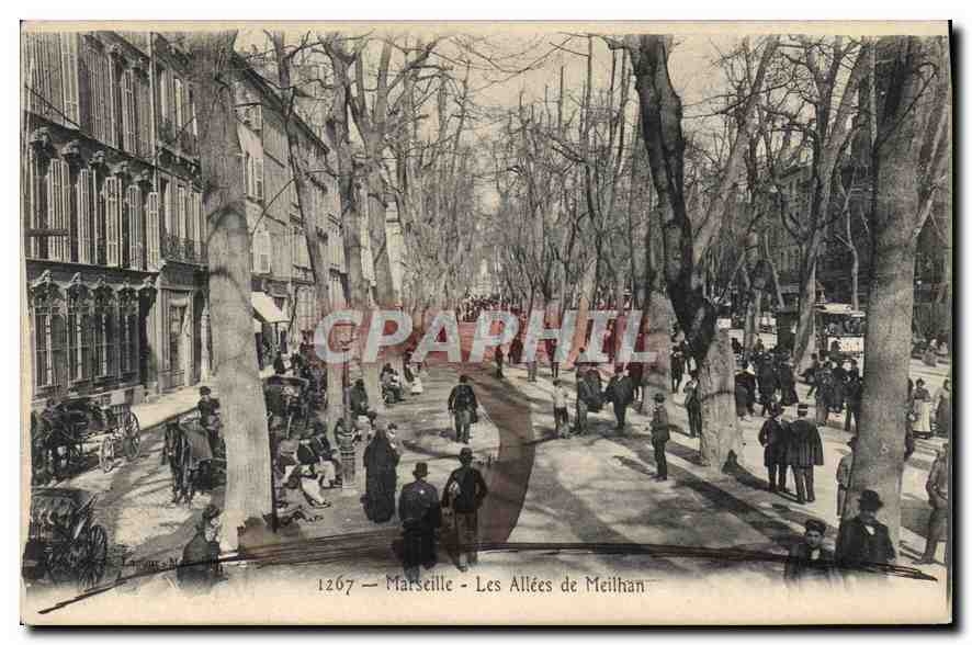 CPA Marseille Les Allees de Meilhan 