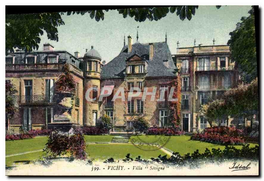 CPA Vichy Villa Sevigne 