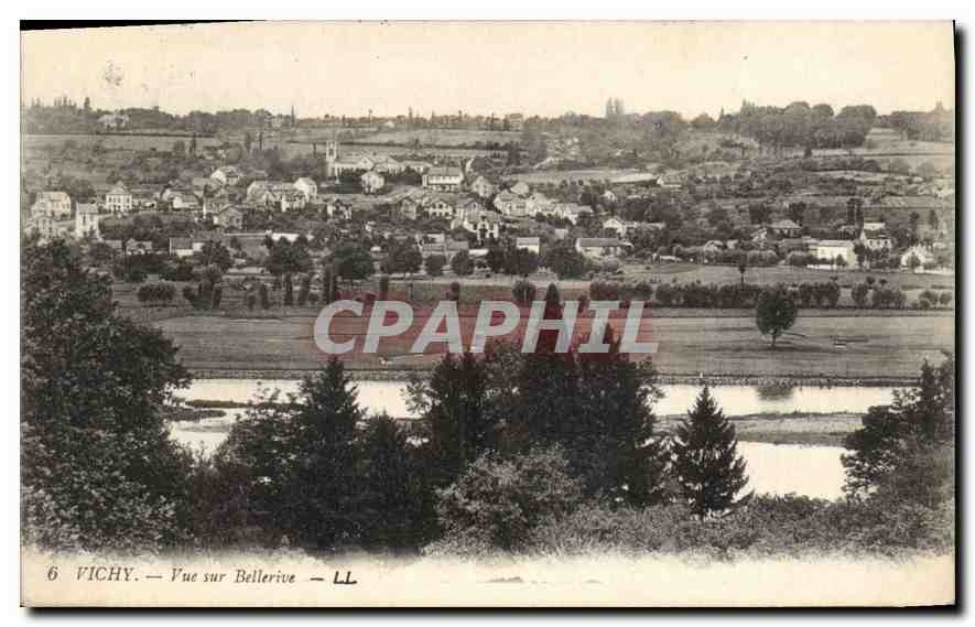 CPA Vichy Vue sur Bellerive 