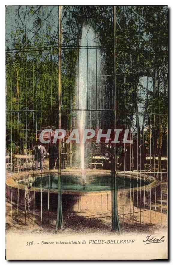 CPA Source intermittente de Vichy Bellerive