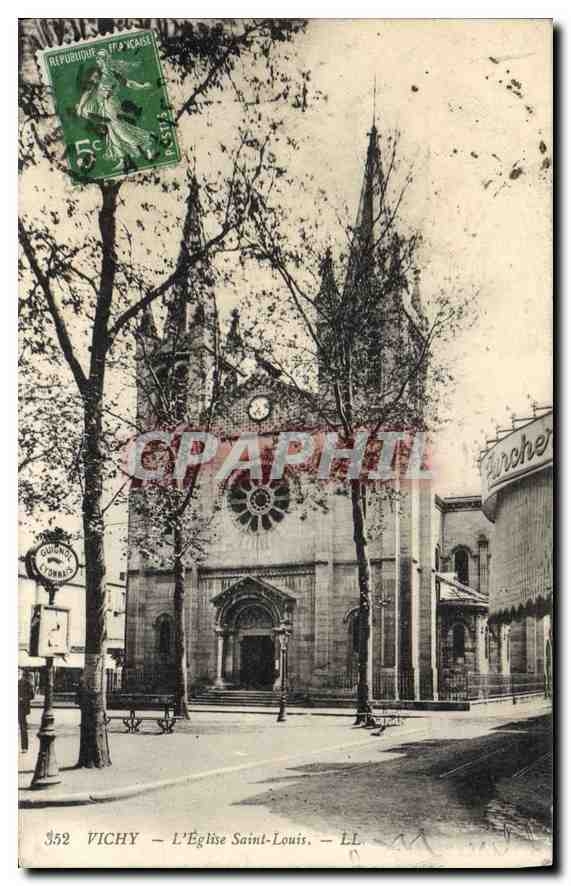 CPA Vichy L'Eglise Saint Louis 