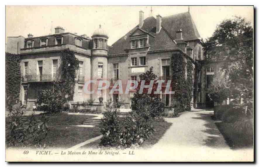 CPA Vichy La Maison de Mme de Sevigne 