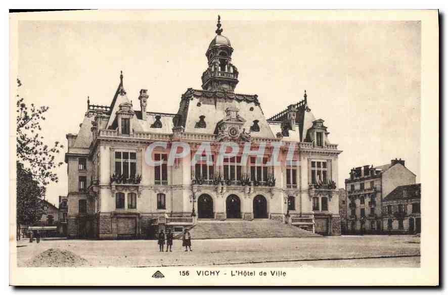CPA Vichy L'Hotel de Ville 