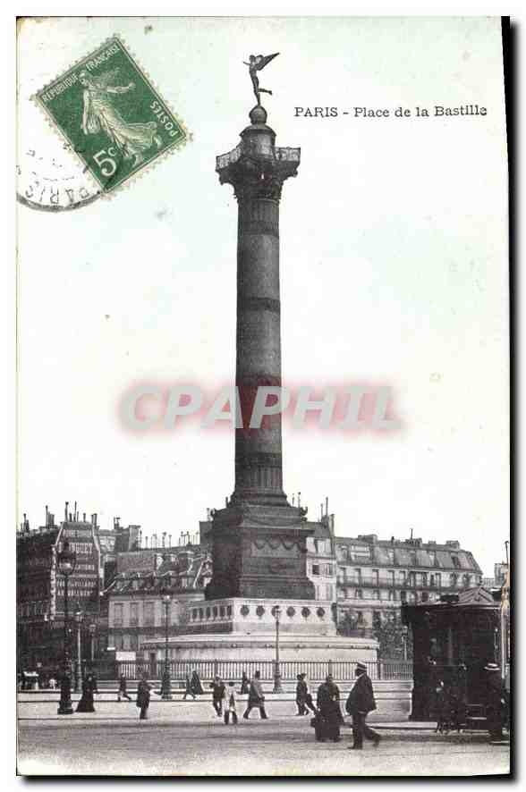 CPA Paris Place de la Bastille 