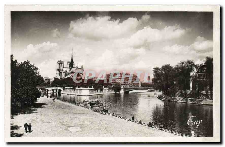 CPA Paris La Cite et Notre Dame