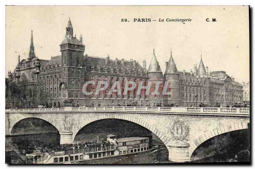 CPA Paris La Conciergerie 