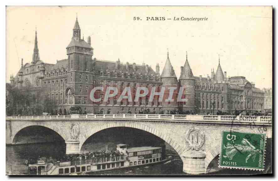 CPA Paris La Conciergerie 