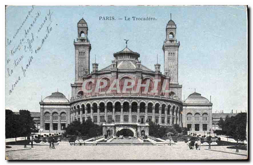 CPA Paris Le Trocadero 