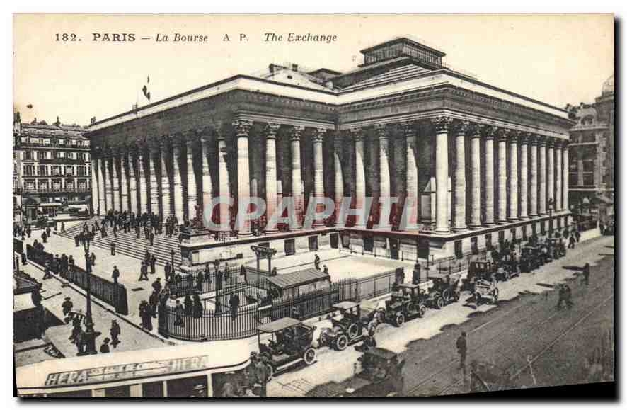 CPA Paris La Bourse 