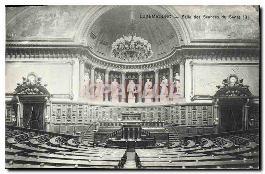 CPA Luxembourg Salle des Seances du Senat Paris